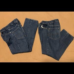 2 pairs of boys Children’s Place jeans